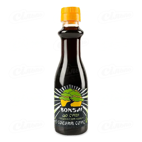 Соус соєвий Bonsai до суші з водоростями Комбу 220мл