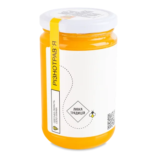 Мед Різнотрав'я, С/б, 420г