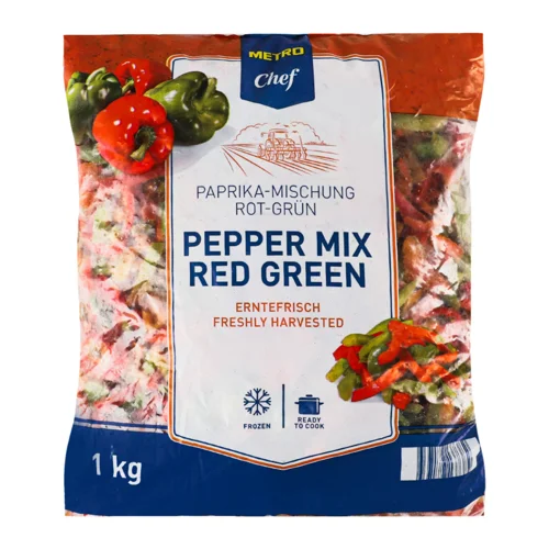 Смесь Перців Швидкозаморожена Червоного І Зеленого, м/у 1кг