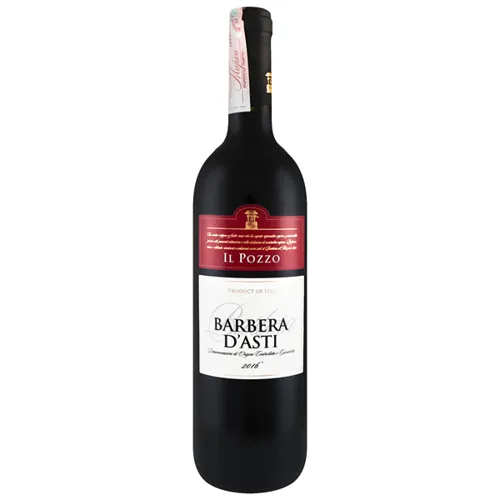 Вино Il Pozzo Barbera D`Asti червоне сухе 13% 0,75л