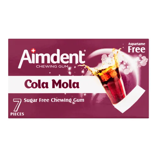 Гумка жувальна Cola Mola Aimdent 14.5г