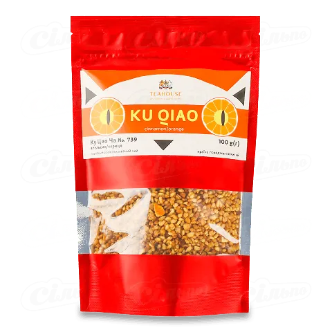 Чай гречаний Teahouse Ку Цяо Ча апельсин-кориця, 100г