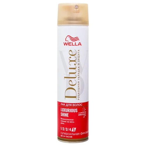 Лак Wella Deluxe Розкішне сяйво для волосся 250мл