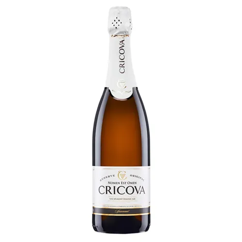 Вино ігристе Cricova біле напівсухе 0,75л