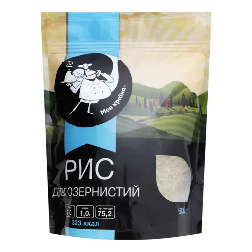 Рис довгозернистий Моя Країна д/п 600г