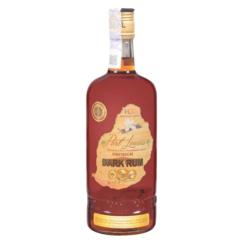 Ром Port Louiis Premium Dark Мадагаскарська Ваніль 0,7л