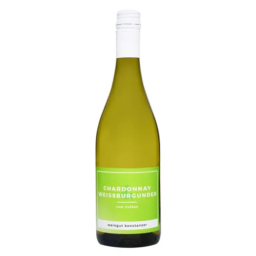 Вино Weingut Konstanzer Chardonnay/Weissburgunder Vom Vulkan Kaiserstuhl Baden біле сухе 13% 0,75л