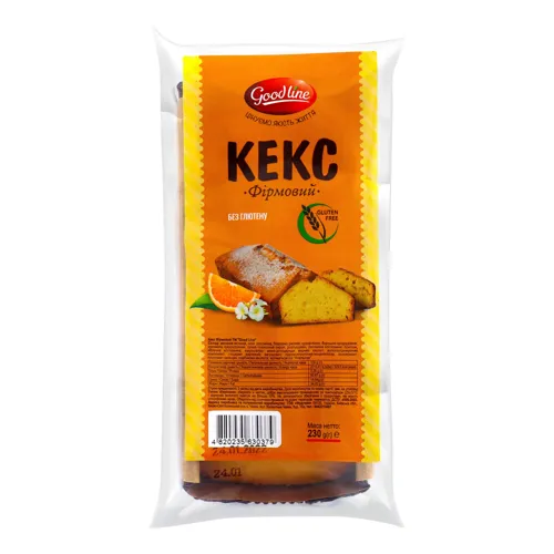 Кекс без глютену Фірмовий Good Line м/у 230г