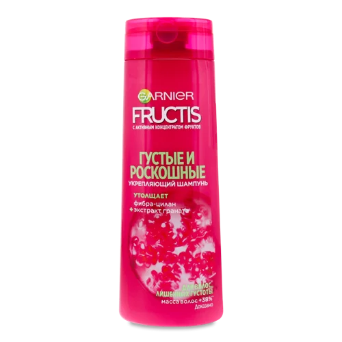 Шампунь Зміцнюючий Густе Та Розкішне Fructis Garnier, 400мл