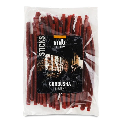 Горбуша В'ялена В/ґ, Sticks, 1 кг