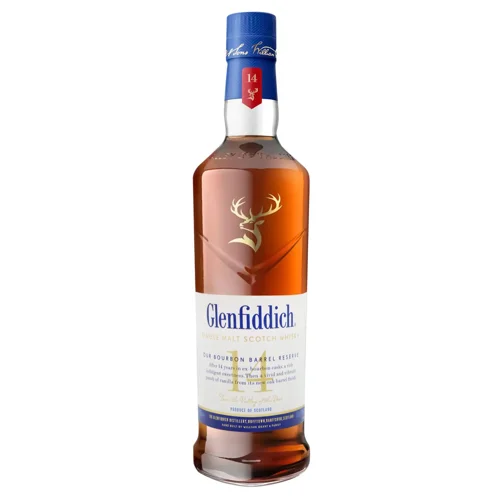 Віскі Glenfiddich Bourbon Barrel Reserve 14 років 43% 0,7л