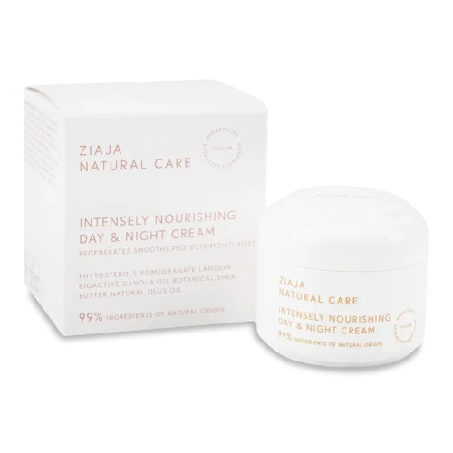 Крем для Обличчя Інтенсивне Живлення Від Зморшок Natural Care Ziaja, 50мл