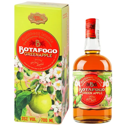 Ромовий напій Botafogo Зелене яблуко 35% 0,7л