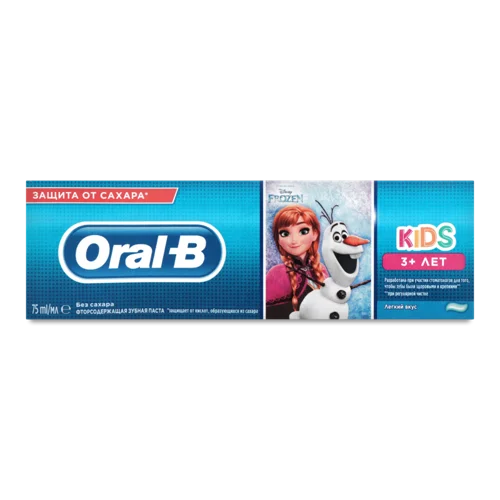 Зубна Паста Для Дітей Від 3 Років Kids Oral-B, 75мл