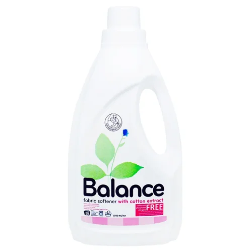 Ополіскувач для білизни Balance з екстрактом бавовни 1,5л