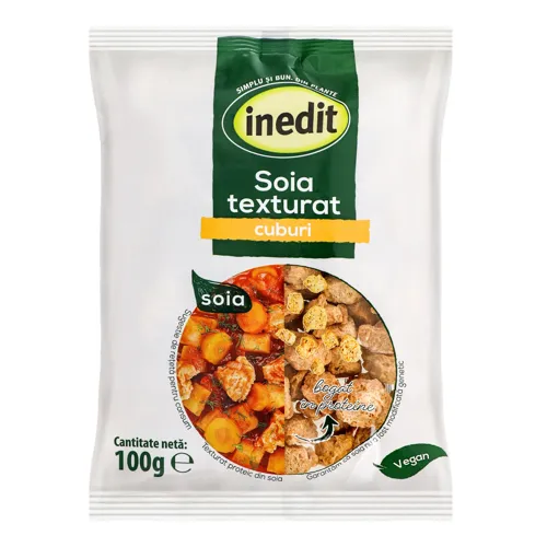 Соя текстурована шматочки Inedit м/у 100г