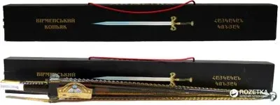 Коньяк МЕЧ Вірменський 5 років, 0,5л