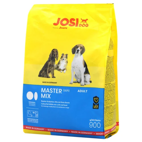 Корм сухий Josera JosiDog Master Mix з домашньою птицею та буряком для собак 900г