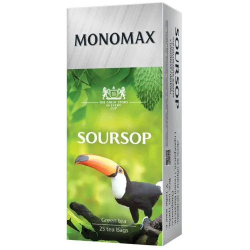 Чай зелений Мономах Soursop 25пак*2г