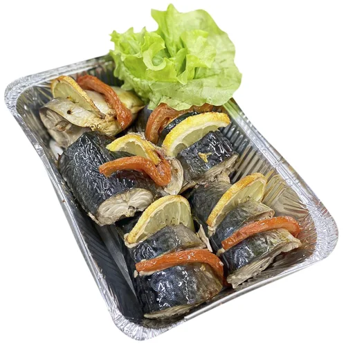 Скумбрія запечена