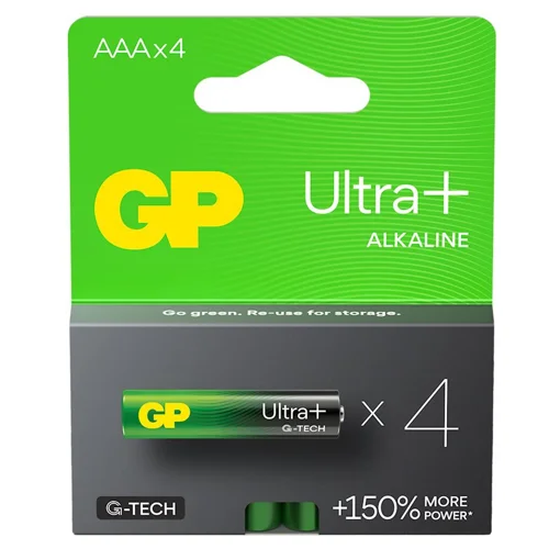 Батарейка GP Ultra Plus LR3 AAA 4шт