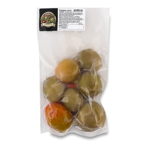 Помідори Зелені Солоні ПП Діана-М В/у 350г