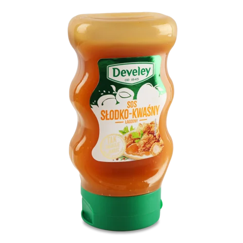 Соус Кисло-Солодкий Develey, Вищого Ґатунку, П/Пл, 270г
