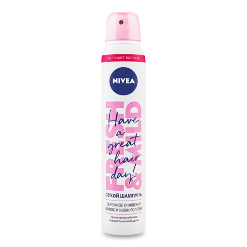 Шампунь сухий для волосся Fresh&Mild Nivea, 200 мл