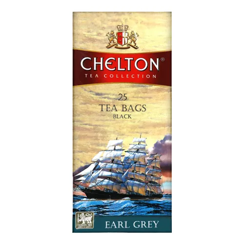 Чай чорний Earl Grey Chelton к/у 25х2г