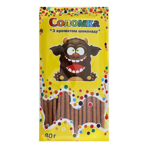 Соломка з ароматом шоколаду Формула смаку м/у 80г