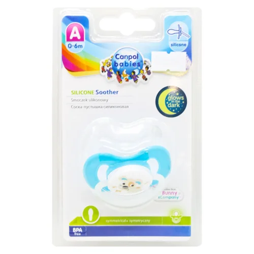 Пустушка Canpol Babies Bunny & Company симетрична 0-6міс