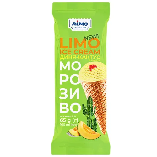 МОРОЗИВО РІЖОК LIMO КАКТУС 65Г