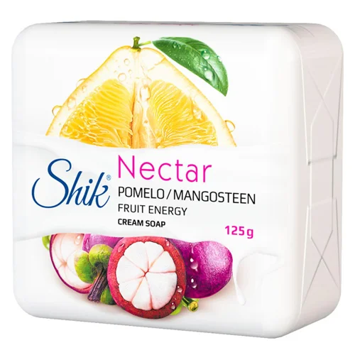 Крем-мило тверде Shik Nectar помело та мангостін 125г