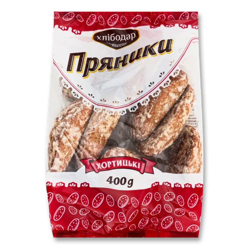 Пряники Хортицькі Вищого Ґатунку, м/у 400г
