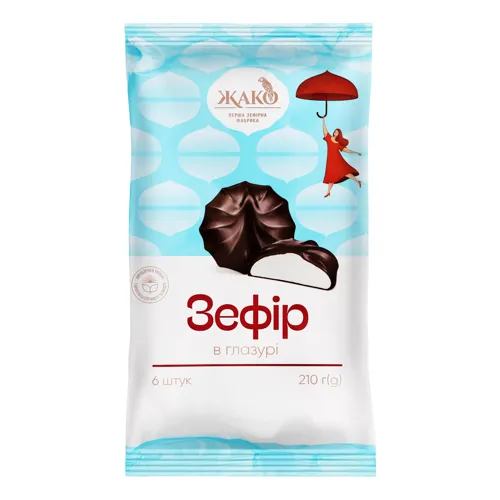 Зефір в глазурі Жако 210г
