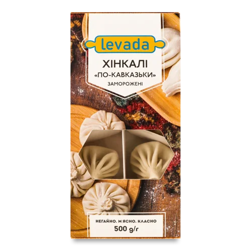 Хінкалі Заморожені По-Кавказьки Levada, к/у, 500г