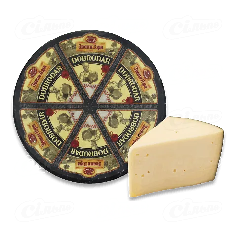 Сир «Звени Гора» «Добродар» 50%, 1кг