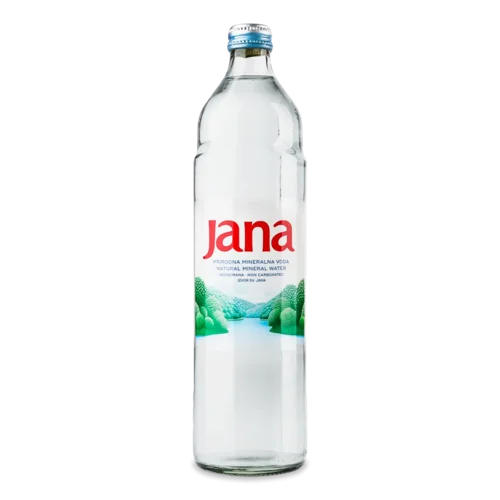 Вода мінеральна Jana негазована скло