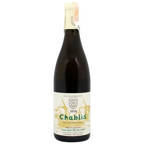 Вино Gerard Duplessis Chablis біле сухе 12,5% 0,75л