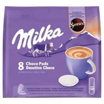 Гарячий шоколад в монодозах чалдах Philips Senseo Milka 8 шт 62 мм
