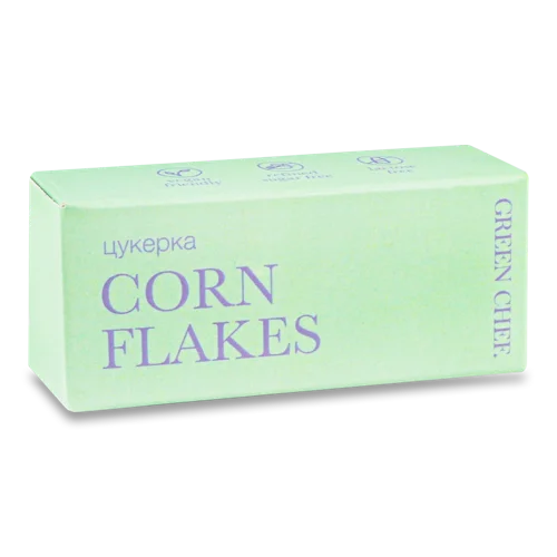 Цукерка Corn Flakes Green Chef, к/у 15г