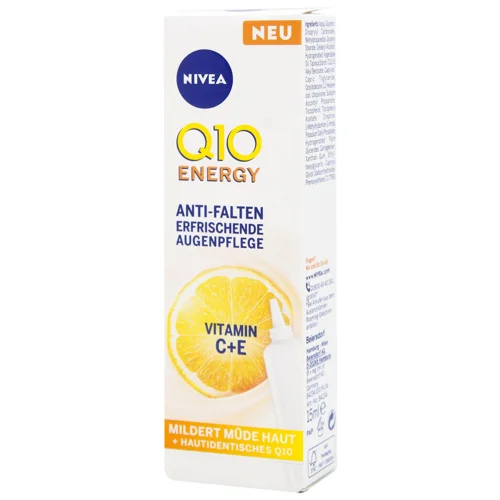 Крем Nivea Q10 Energy для шкіри навколо очей відновлюючий проти зморшок 15мл