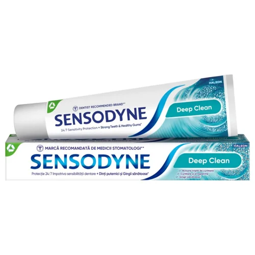 Зубна паста Sensodyne Глибоке очищення з фтором 75мл