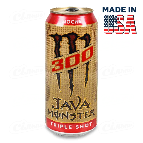 Напій енергетичний Monster Energy Mocha з залізній банці, 0,443л