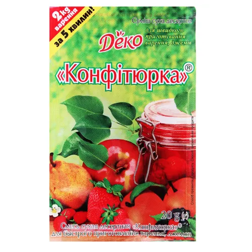 Суміш суха десертна Конфітюрка Деко м/у 20г