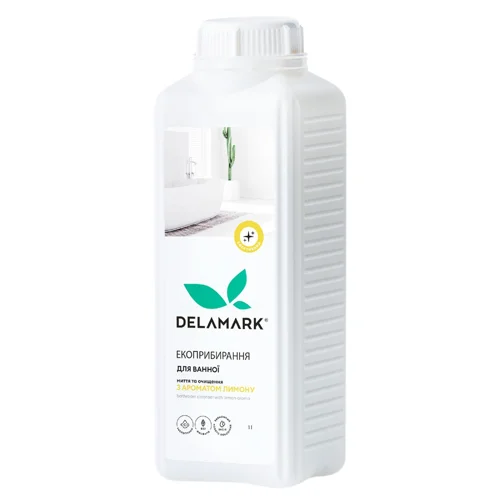 Засіб чистячий DeLaMark Лимон для ванної 1л