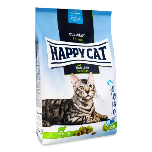Корм Для Котів Happy Cat Culinary Weide Ягнятина В/ґ, 1.5 кг