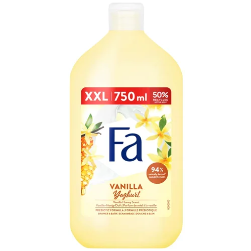Крем-гель для душу Fa Yoghurt Ванільний мед 750мл
