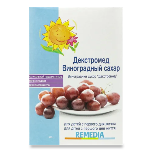 Цукор Виноградний Для Дітей Від 0 Міс, Декстромед, к/у 500г