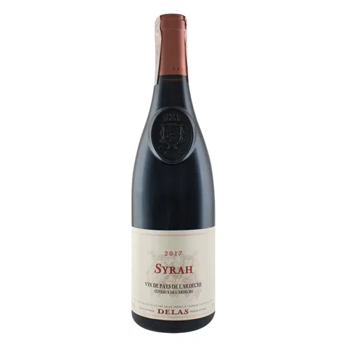 Вино 0.75л 12% червоне сухе Syrah Delas пл